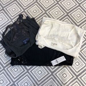 American Eagle, NY&Co - Lot of 3 Tanks